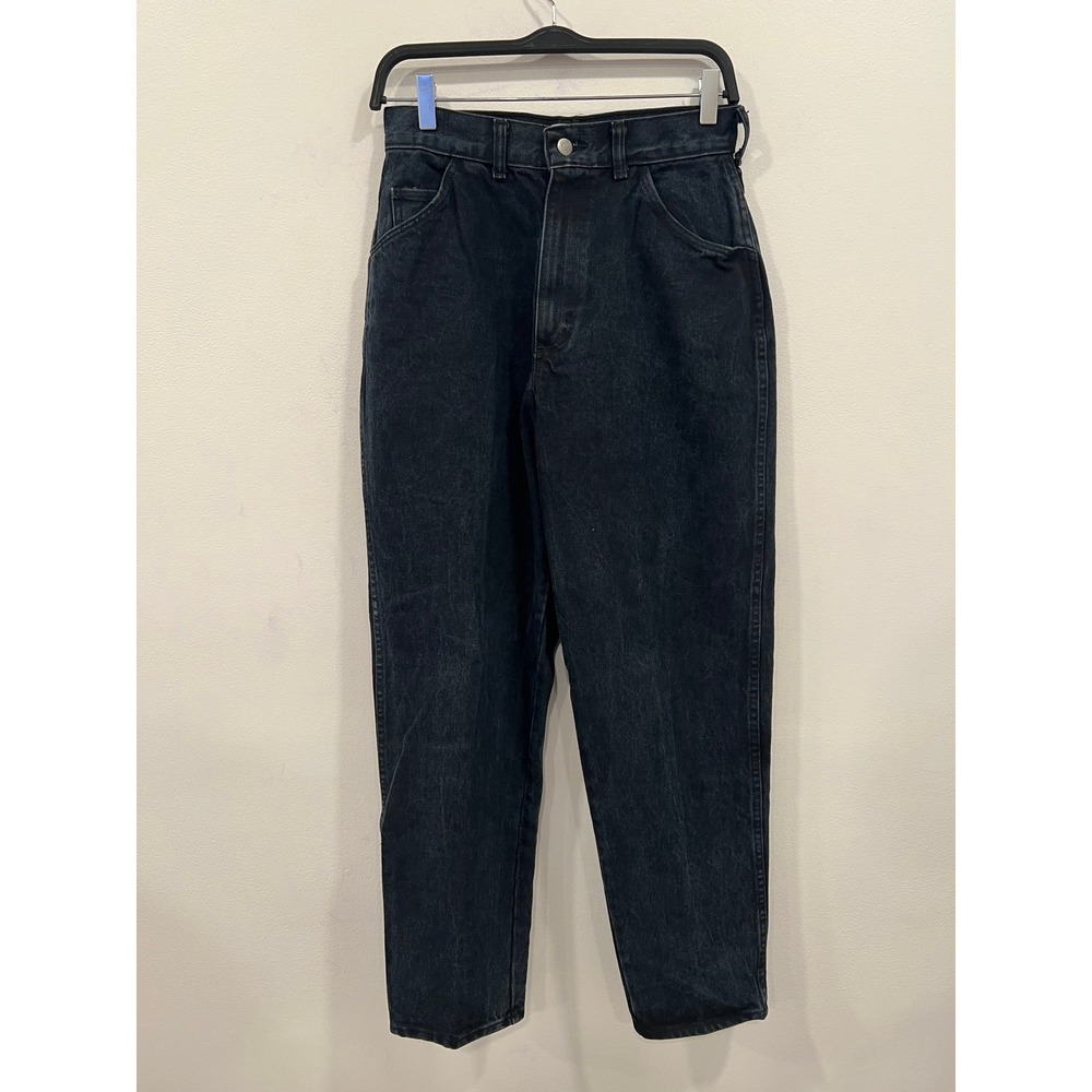 Vintage Mainframe 90's Womens Jeans Black High Waisted Mom Denim Pants Size 12P